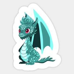 Smiling dragon Sticker